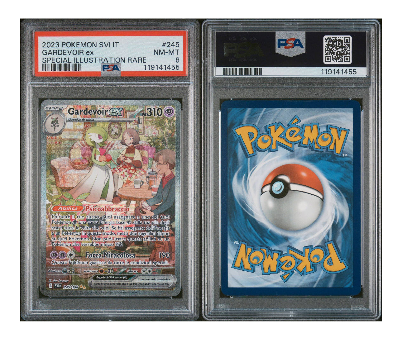 GARDEVOIR EX 245 PSA 8