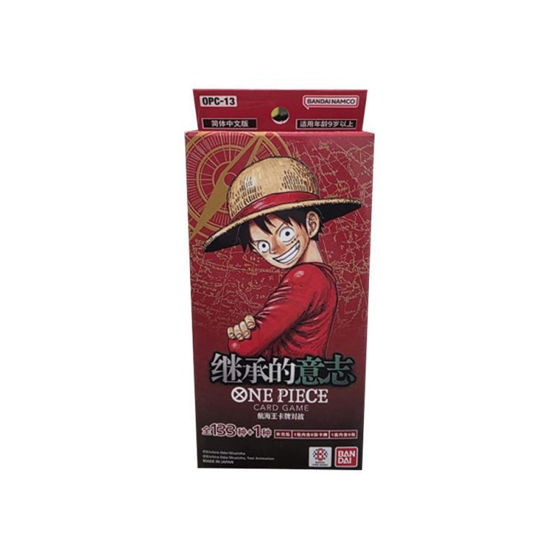 LUDACARDS - ONE PIECE Card Game CARRYING ON HIS WILL OPC13 OPC-13 Box Case OP13 Chinese