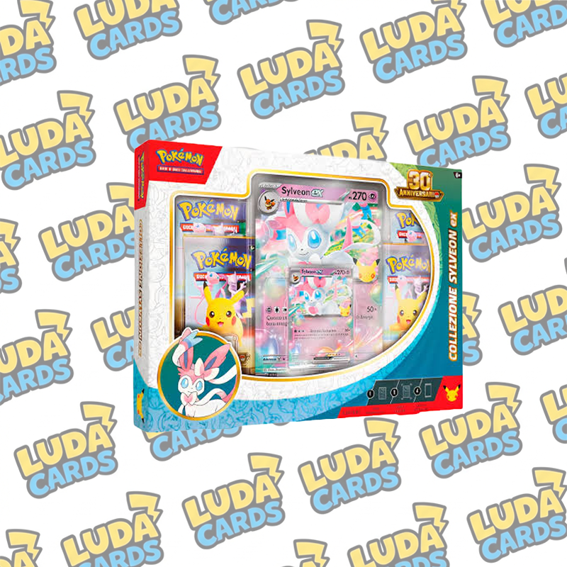 LUDACARDS - Collezione 30° Anniversario Sylveon-ex (IT)