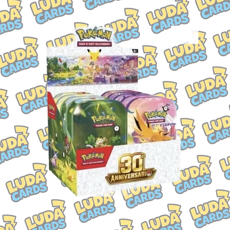 LUDACARDS - Pokémon Minitin singola - 30° anniversario –