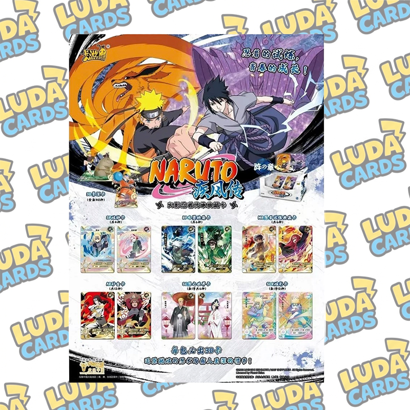 Carte collezionabili Naruto Kayou Booster Box Tier 4 Wave 4 ufficiali TCG CCG 10