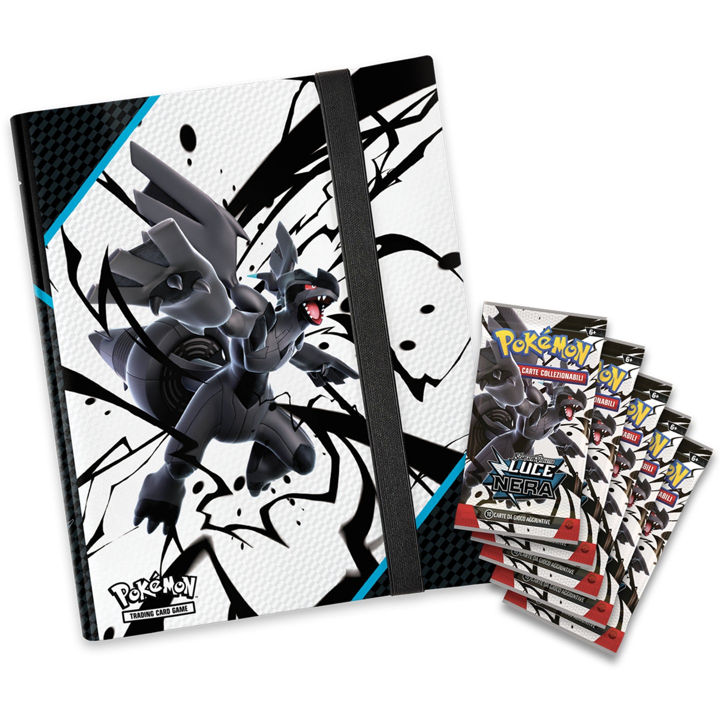 Album Pokemon Luce Nera – Con Chiusura Elastica: 9 Tasche