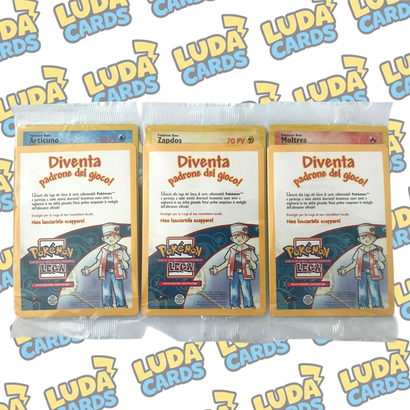 LUDACARDS - Pokemon Black Star Promo sealed del Trio Leggendari