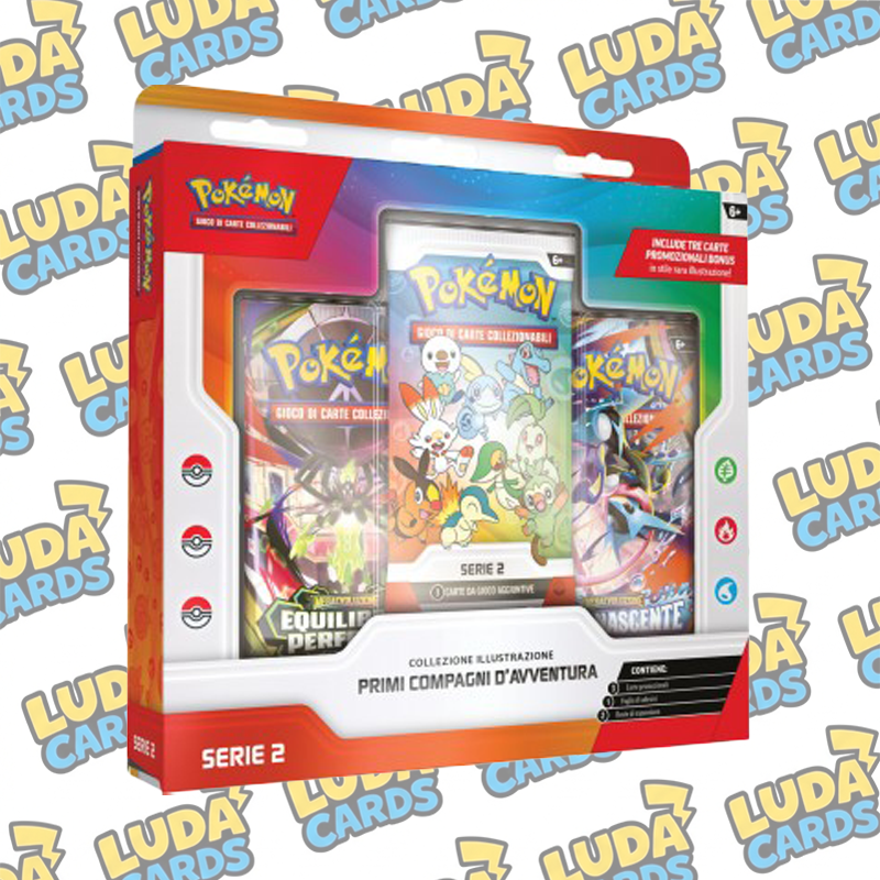 LUDACARDS - Collezione Illustrazione Primi Compagni d’Avventura – Serie 2 (ITA)