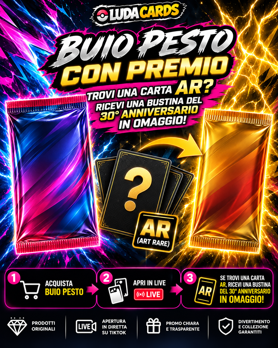LUDACARDS - BUIO PESTO!