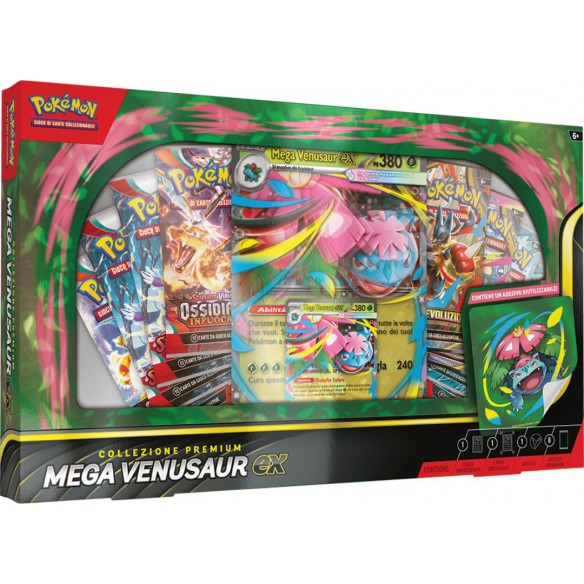 Pokemon Collezione Premium Mega Venusaur ex (🇮🇹)