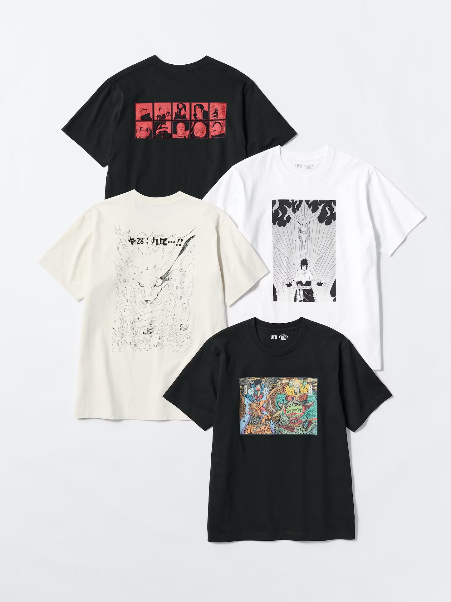 LUDACARDS -UNIQLO T SHIRTS 4 PEZZI )