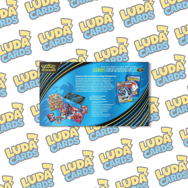 Pokemon Collezione Fiamme Spettrali Ultra Premium Mega Charizard X-EX (🇮🇹)