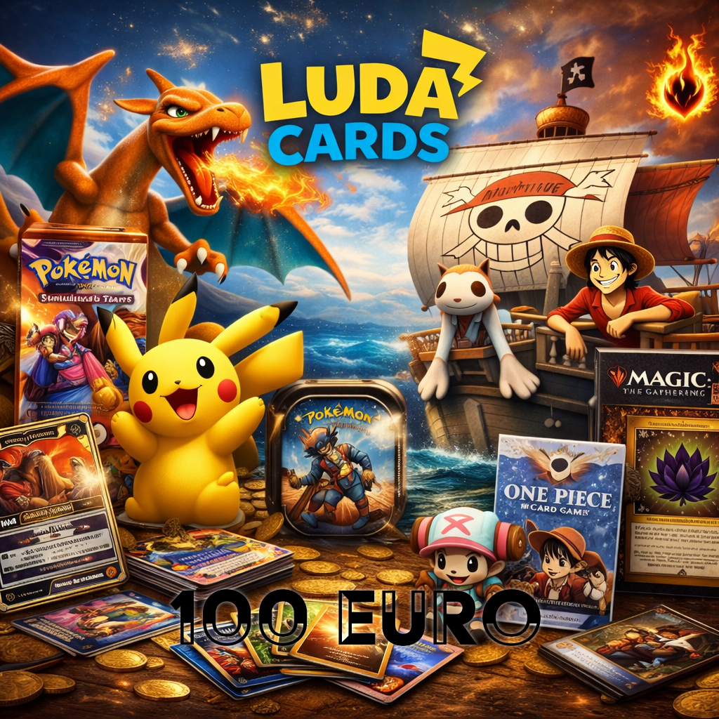 Ludacards Box Trading Card – Valore Minimo Garantito 100€