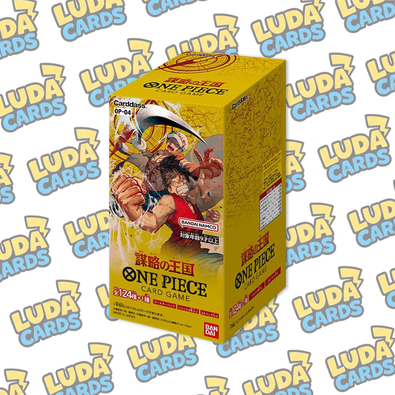 Box One Piece Card Game OP04 JAP – Kingdoms of Intrigue Box (24 Bustine)