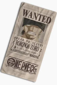 ONE PIECE ZORO TELO MARE 180X60 IN MICROFIBRA