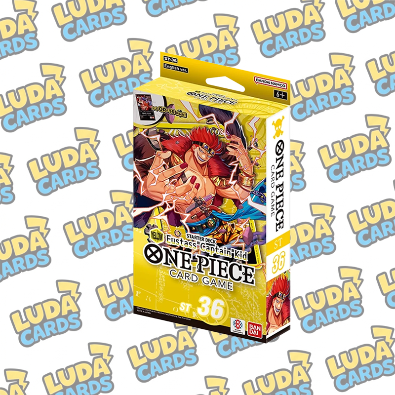 Starter Deck - Yellow Eustass Captain Kid - ST36 - ENG - ONE PIECE Card Game