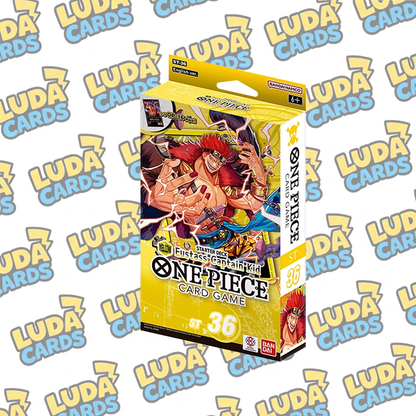 Starter Deck - Yellow Eustass Captain Kid - ST36 - ENG - ONE PIECE Card Game