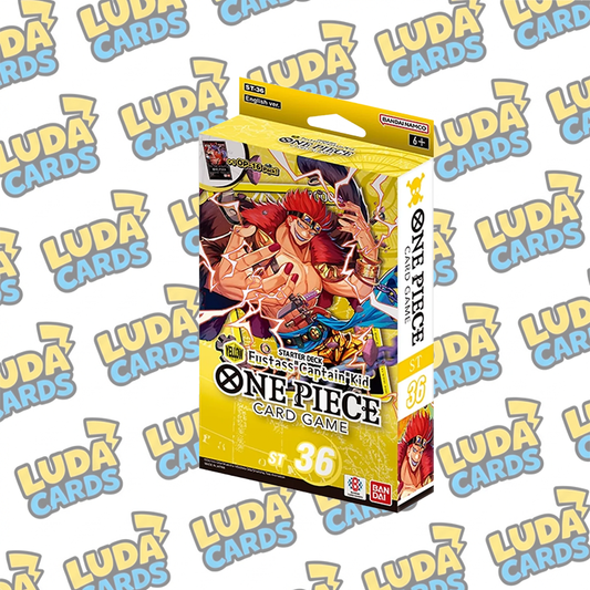 Starter Deck - Yellow Eustass Captain Kid - ST36 - ENG - ONE PIECE Card Game