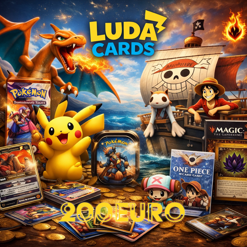 Ludacards Box Trading Card – Valore Minimo Garantito 200€