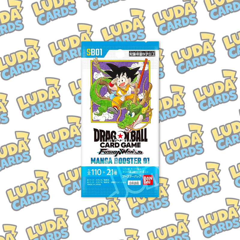 Dragon Ball Super Card Game Fusion World Manga Booster – SB01 Bustina (JP)
