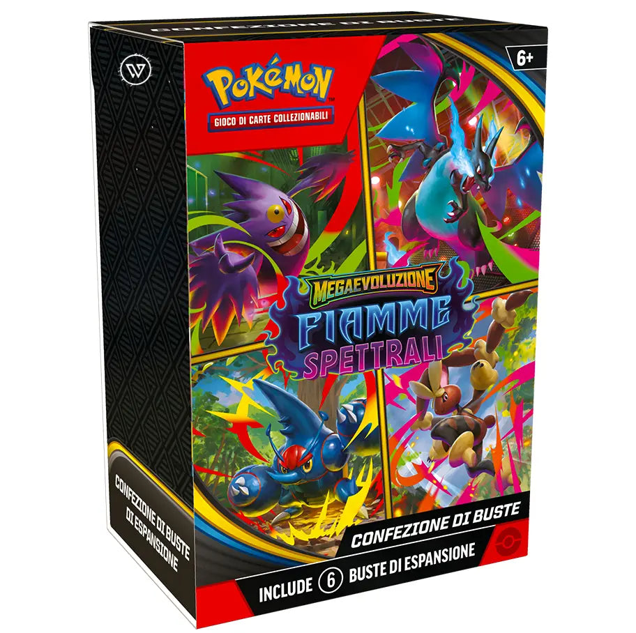 Pokemon Bundle da 6 bustine Fiamme Spettrali