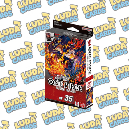 Starter Deck - Red Black Sabo - ST35 - ENG - ONE PIECE Card Game