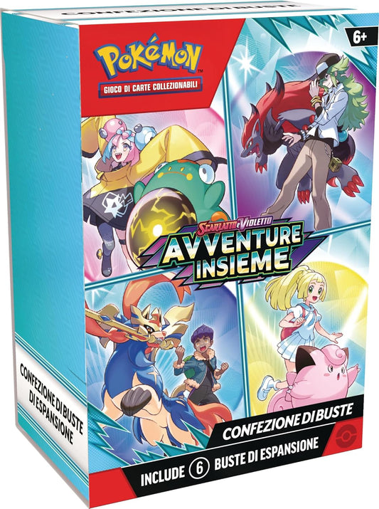 Pokémon: confezione di buste dell’espansione Scarlatto e Violetto - Avventure Insieme