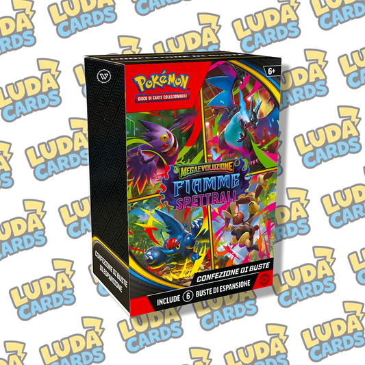 Pokemon Bundle da 6 bustine Fiamme Spettrali