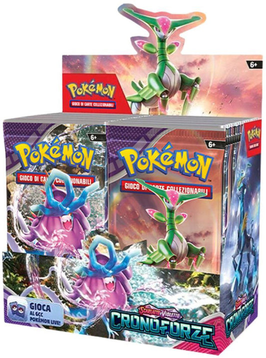 Pokemon TCG - Box da 36 buste Scarlatto e Violetto Cronoforze