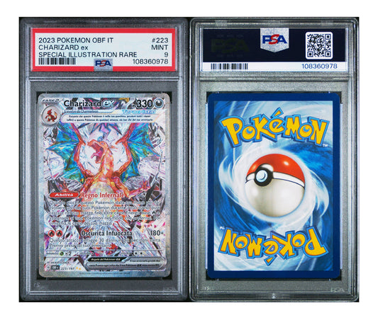 CHARIZARD EX 223 PSA 9