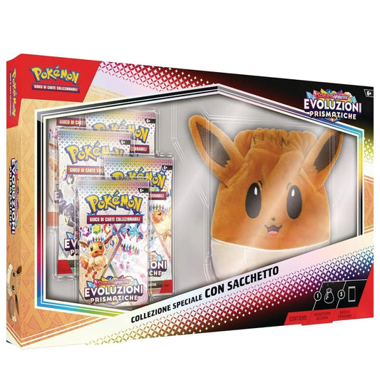 Collezione Evoluzioni Prismatiche con Sacchetto Eevee (🇮🇹)