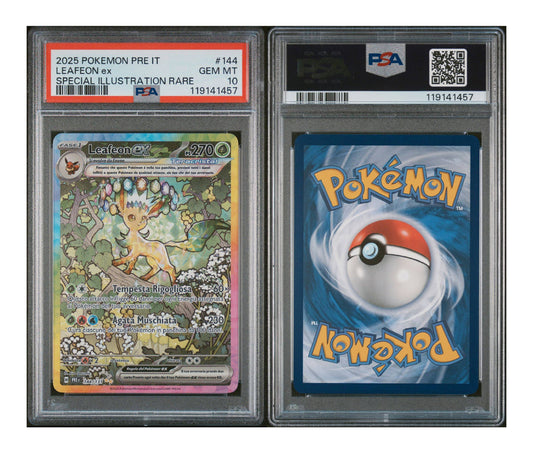 LEAFEON EX 144 PSA 10