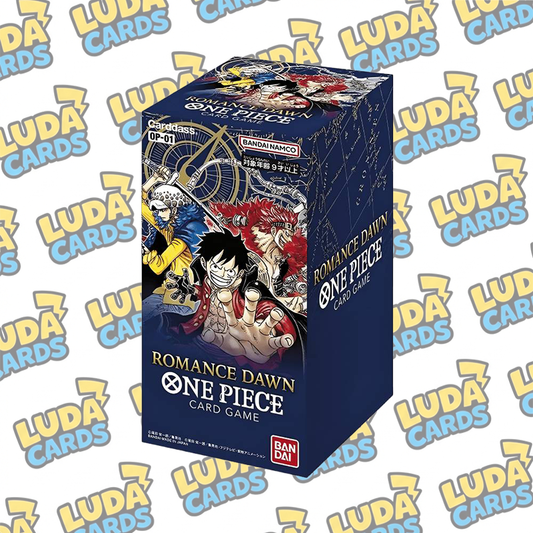 LUDACARDS - ONE PIECE OP01 ROMANCE DAWN (JAP) DISPLAY DA 24 BUSTE