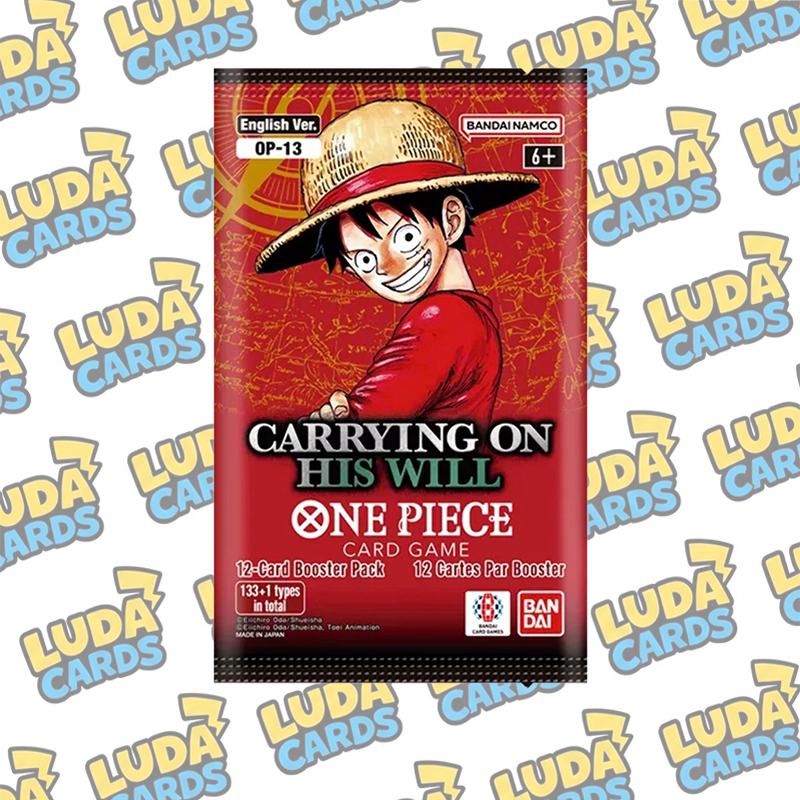 LUDACARDS - One Piece Card Game Carrying on His Will – OP13 Bustina (EN)