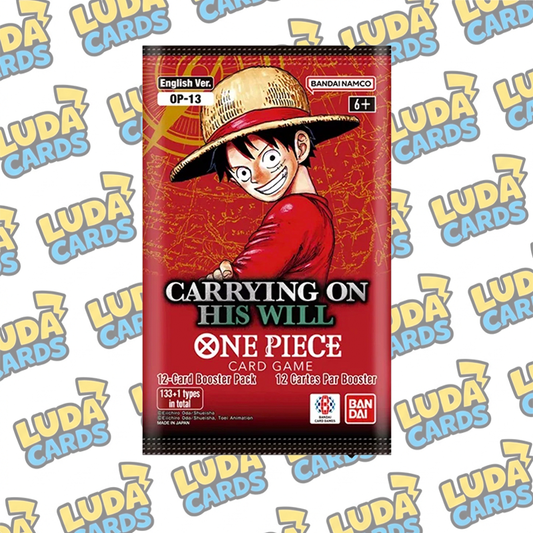 LUDACARDS - One Piece Card Game Carrying on His Will – OP13 Bustina (EN)