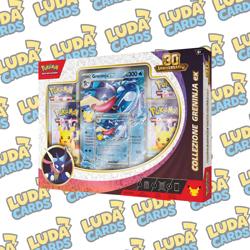 LUDACARDS - Collezione 30° Anniversario Greninja-ex (IT)