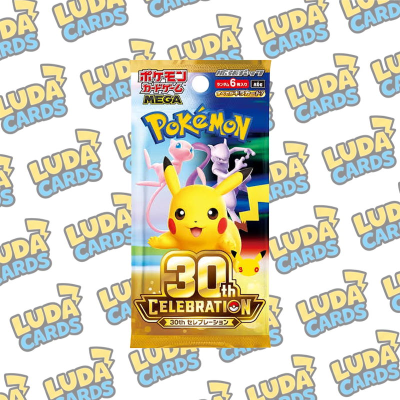 LUDACARDS - Bundle 5 bustine 30th anniversario jap