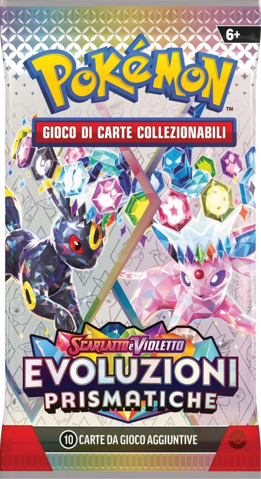Scarlatto e Violetto Evoluzioni Prismatiche Busta 10 Carte (🇮🇹)