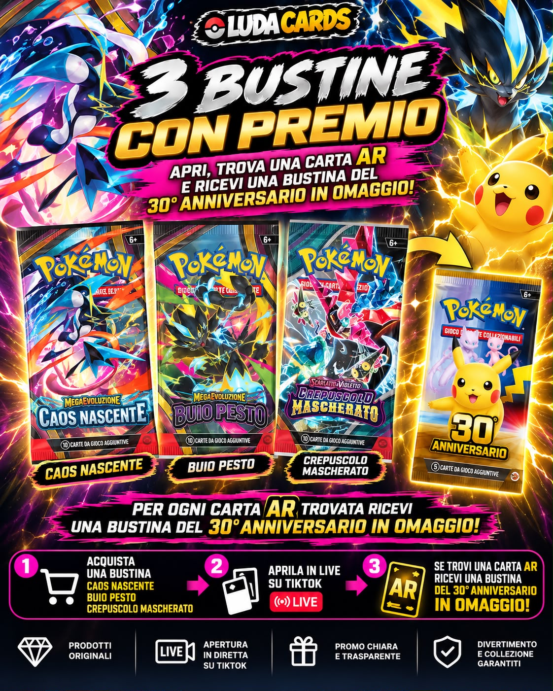 LUDACARDS - CREPUSCOLO MASCHERATO