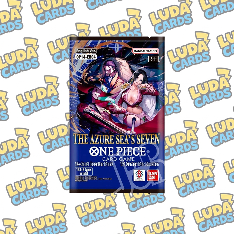 Bustina singola - One Piece Card Game The Azure Sea’s Seven – OP14-EB04 Booster ENG