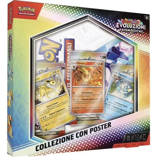 Pokémon - Evoluzioni Prismatiche collezione con Poster (🇮🇹)