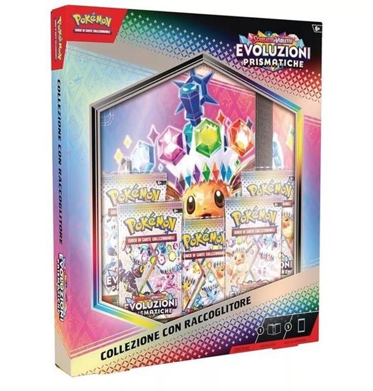 Pokémon Scarlatto e Violetto Evoluzioni Prismatiche - Collezione con Raccoglitore (🇮🇹)