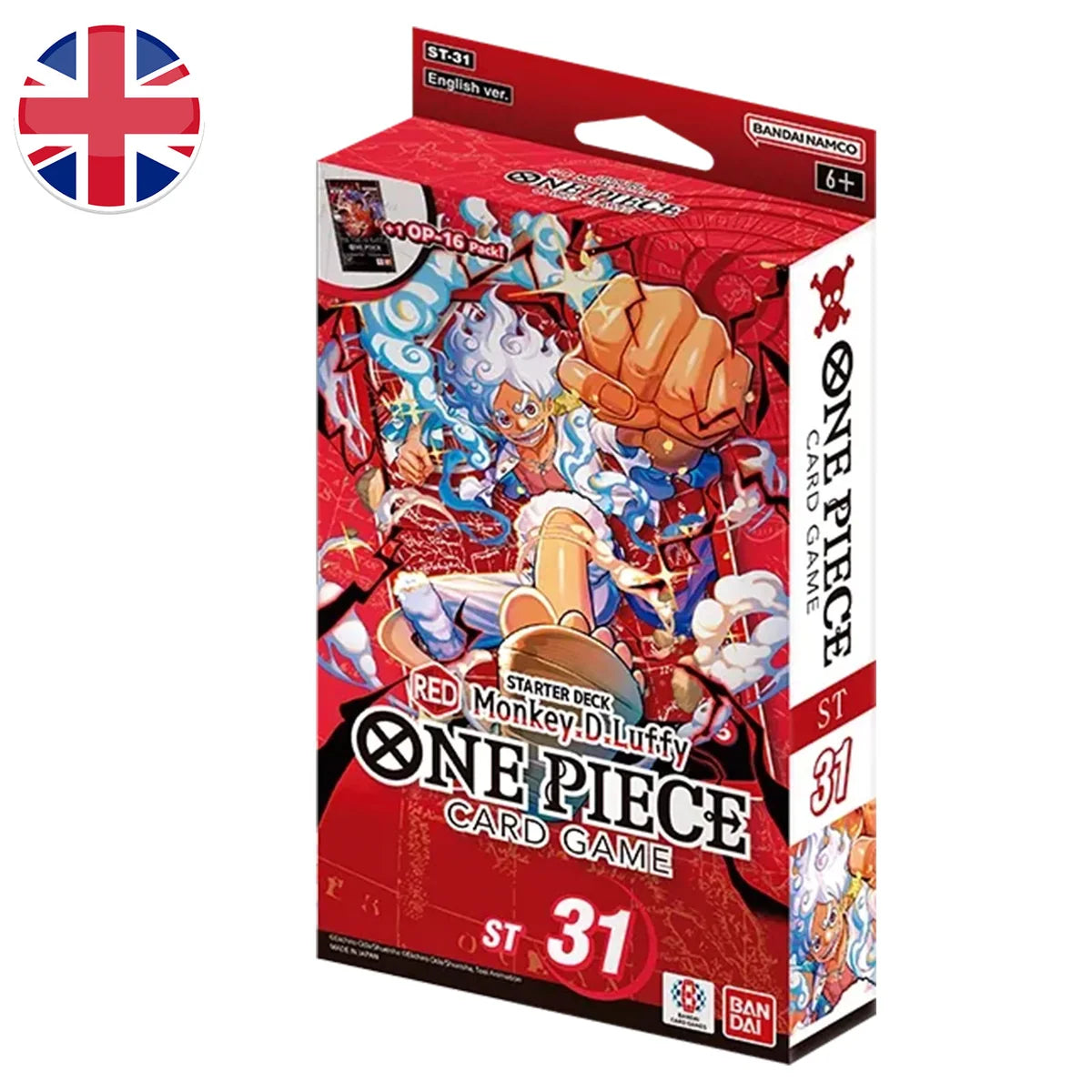 Starter Deck - Red Monkey D. Luffy Luffy - ST31 - ENG - ONE PIECE Card Game