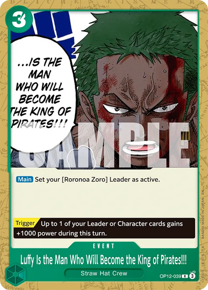 Starter Deck - Green Roronoa Zoro - ST32 - ENG - ONE PIECE Card Game