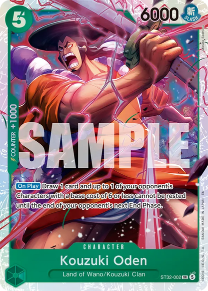 Starter Deck - Green Roronoa Zoro - ST32 - ENG - ONE PIECE Card Game