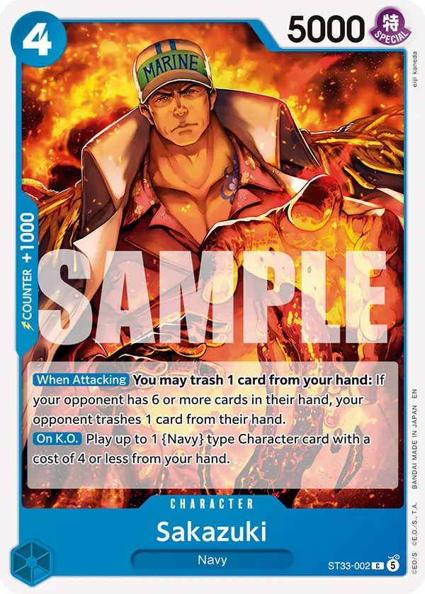 Starter Deck - Blue Kuzan - ST33 - ENG - ONE PIECE Card Game