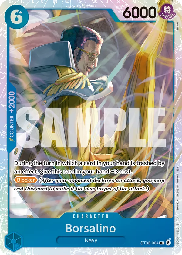 Starter Deck - Blue Kuzan - ST33 - ENG - ONE PIECE Card Game