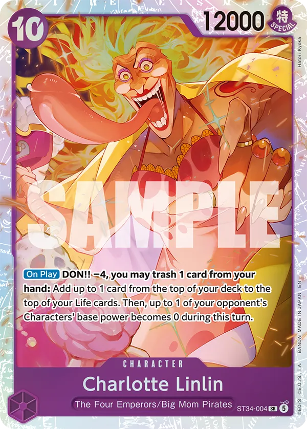 Starter Deck - Purple Katakuri - ST34 - ENG - ONE PIECE Card Game