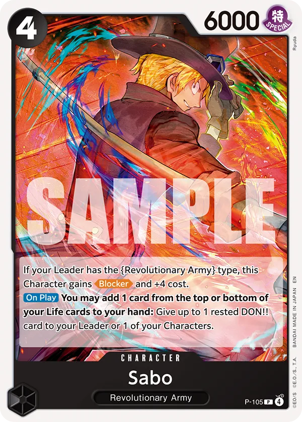 Starter Deck - Red Black Sabo - ST35 - ENG - ONE PIECE Card Game