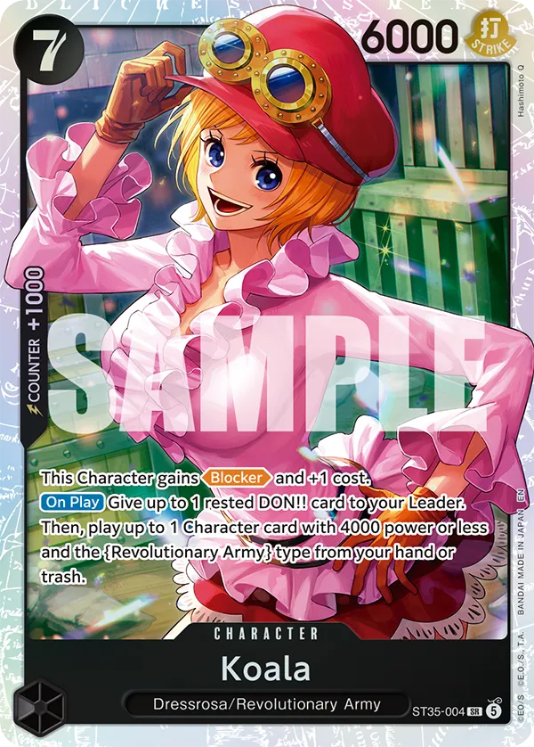 Starter Deck - Red Black Sabo - ST35 - ENG - ONE PIECE Card Game