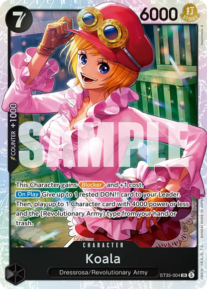 Starter Deck - Red Black Sabo - ST35 - ENG - ONE PIECE Card Game