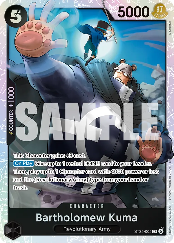 Starter Deck - Red Black Sabo - ST35 - ENG - ONE PIECE Card Game