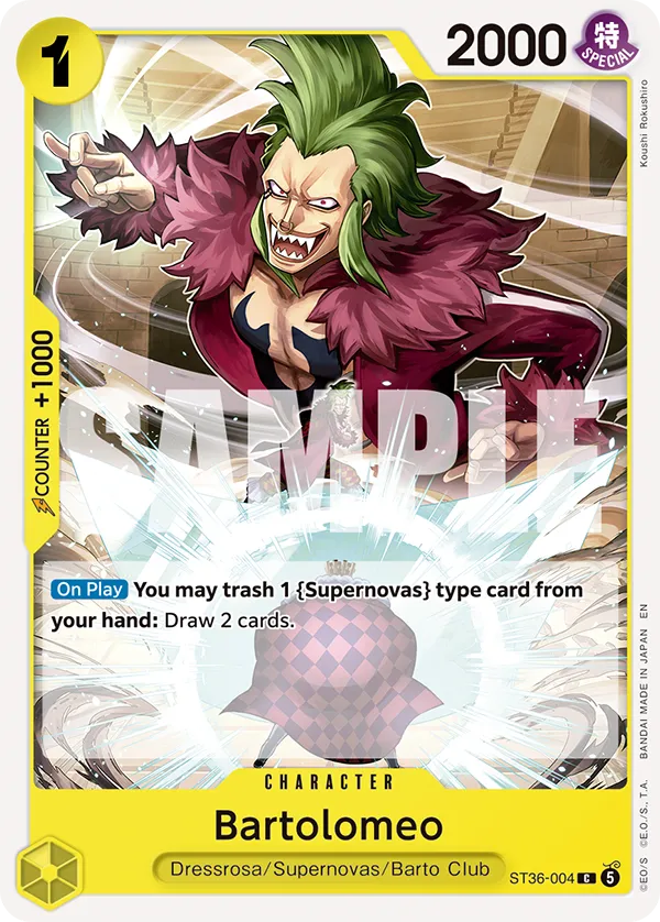 Starter Deck - Yellow Eustass Captain Kid - ST36 - ENG - ONE PIECE Card Game