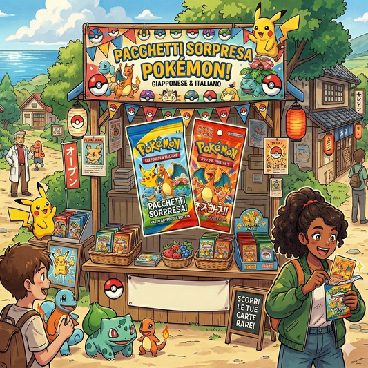 ✨ Pokémon Discovery Pack – ITA & JAP ✨ Valore garantito €. 49,90